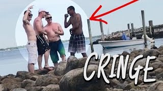 THE WORLDS CRINGIEST BEACH BROS SPOTTED