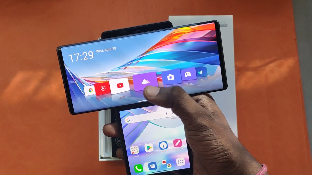 Refurbished / Second Hand / Used LG Wing 8/128GB  at www.sahivalue.com