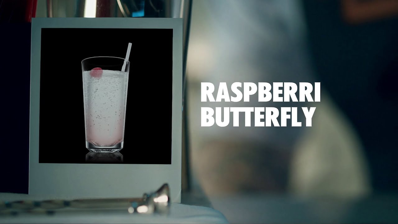 RASPBERRI BUTTERFLY DRINK RECIPE HOW TO MIX YouTube