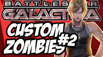 Battlestar Galactica: w/Zebba! Pt2 Easter Egg (World At War Custom Zombies)