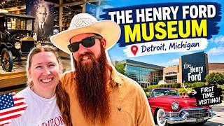 Aussies First Time Visit to Henry Fords Museum in Detroit!