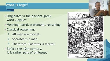 Logical Foundations of Computer Science lecture 22/9/2020