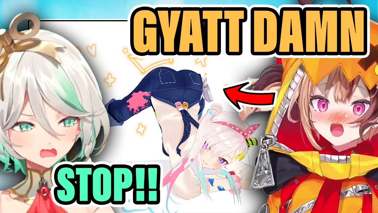 Cecilia (Fuwawa) DID NOT Like Gigi's (Mococo's) Reaction to This Iofi Picture