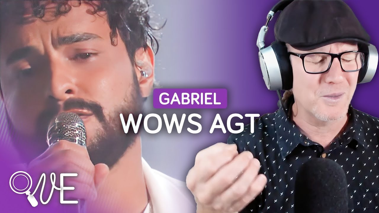 Vocal Coach REACTION & ANALYSIS 🎧 Gabriel Henrique 🎙️ Something Beautiful (LIVE) 🎶