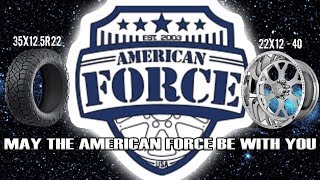 American Force SS8 Shield Wheel Rim Unboxing