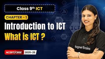 What is ICT - Introduction to ICT | Ch 1 | Class 9th Information & Communication Technology | CBSE