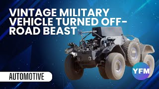 Toyo turned a 1959 military vehicle into an off-road beast
The Toyo Tires Ferret is a one-of-one off-road build based on a 1959 British Ferret military scout vehicle, reimagined to showcase the durability of Toyo Open Country M/T tires.
Originally a Cold War–era armored reconnaissance vehicle, the Ferret was completely rebuilt with a rear-mounted Chevrolet LS V8, race-spec suspension, and six massive off-road tires, including a hydraulically driven center axle for extreme traction.
Driven by off-road racer BJ Baldwin, the Ferret tears through dirt, rock, mud, and water in Toyo’s cinematic campaign. This isn’t a production vehicle; it’s a rolling proof-of-concept built to push limits.
If tires can survive this, what could they survive on your rig?
To Support This Channel:
Paypal - https://www.paypal.com/donate/?hosted_button_id=6B46DNSN3JY2G
Ko-fi - https://ko-fi.com/yourfuturemachine Toyo turned a 1959 military vehicle into an off-road beast
