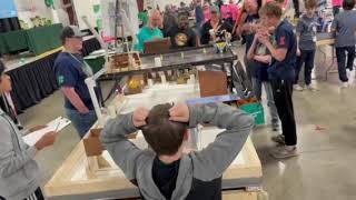 2026 4H Robotics ArchaeoBot Challenge. Winning Robot Score Run.  560 point run. 