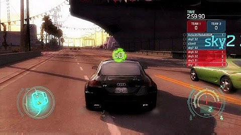 Need for Speed Undercover Gameplay - Cops and Robbers