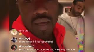 Ray J goes on ig live and denies Princess Love claim that he left his family