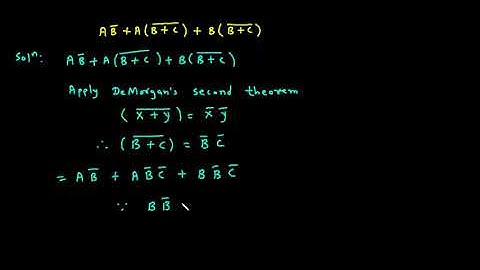 Logic Simplification Using Boolean Algebra 2 | Electrical and Electronics Engineering