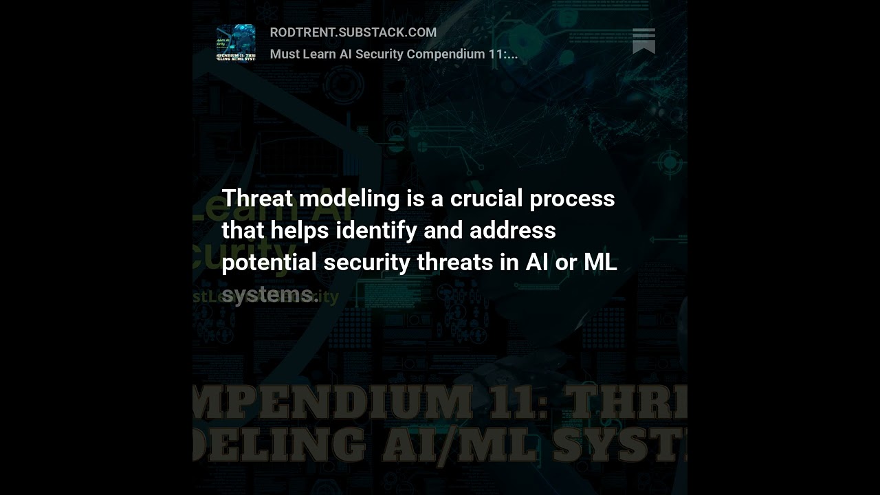 Threat Modeling AI/ML Systems