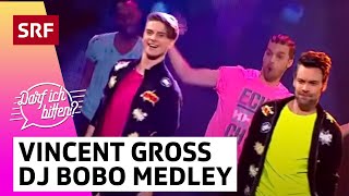 Vincent Gross &amp; Michel Birri | Hip Hop: DJ Bobo Medley | Darf ich bitten? | SRF