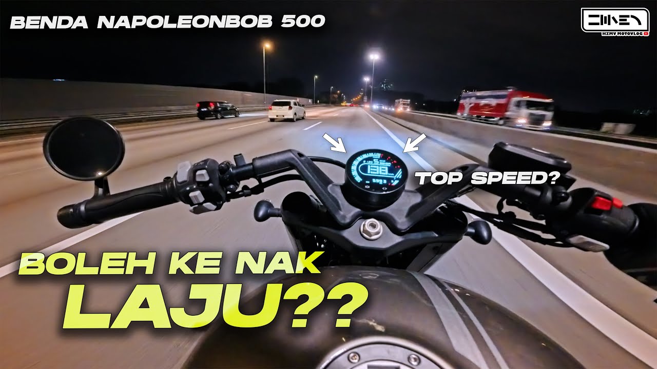 CRUISER BERGAYA PUN NAK LAJU GAK ! Benda Napoleonbob 500 | Dark Flag 500 2025