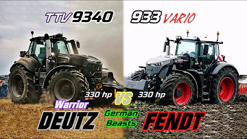 Kolik koní má traktor Deutz-Fahr 9340?