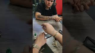 HE TRADED IN HIS OLD GOLD FOR A BRAND NEW CHAIN 💪🏻💎