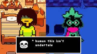 Undertale casual reacts to Deltarune chapter 1 [FULL EXPERIENCE]