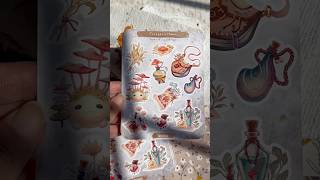 Making sticker sheets for my mail club