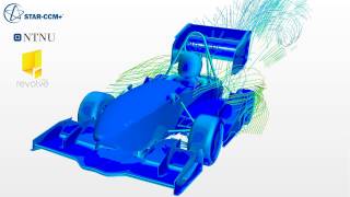 CFD Pathline Animation - Gnist, Revolve NTNU car 2016