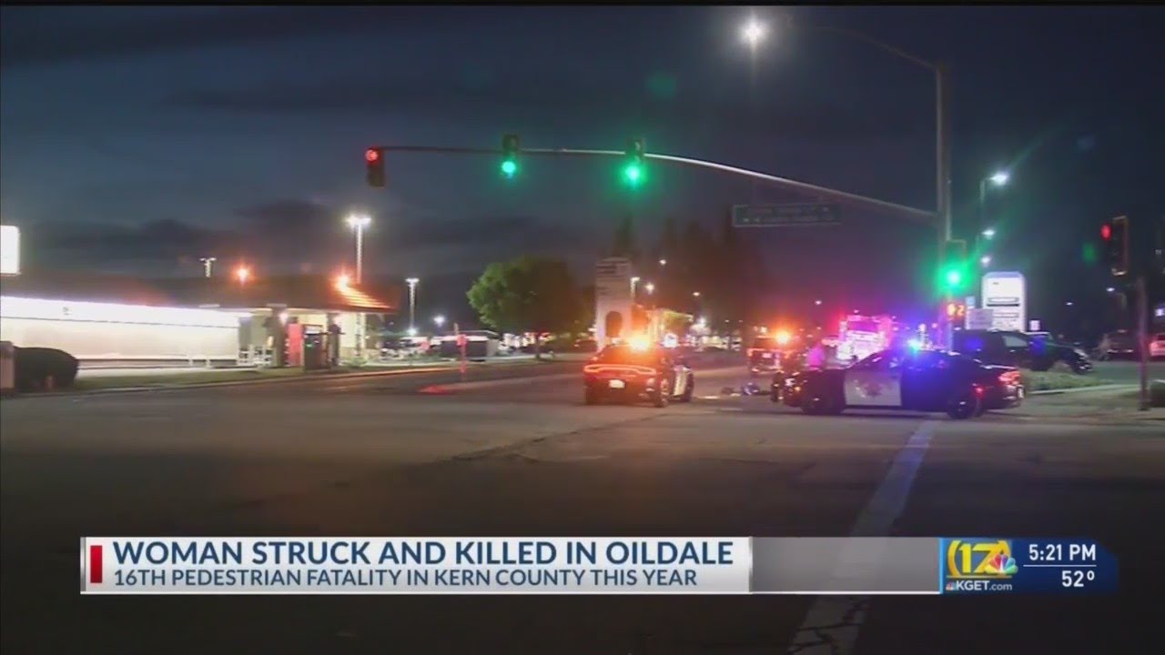 Pedestrian dies after accident on North Chester Ave in Oildale - YouTube
