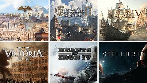 Best Relaxing and Meditation Strategy Game Music -  Best Paradox Games Music To Relax/Study/Work To