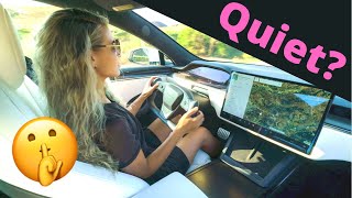 How quiet is the Tesla Model S Plaid?