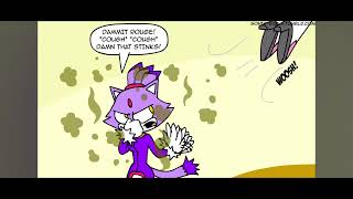 Hinata no Sakura comic- Rouge the bat fart 4