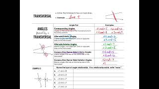 CP Geometry Notes 3 5