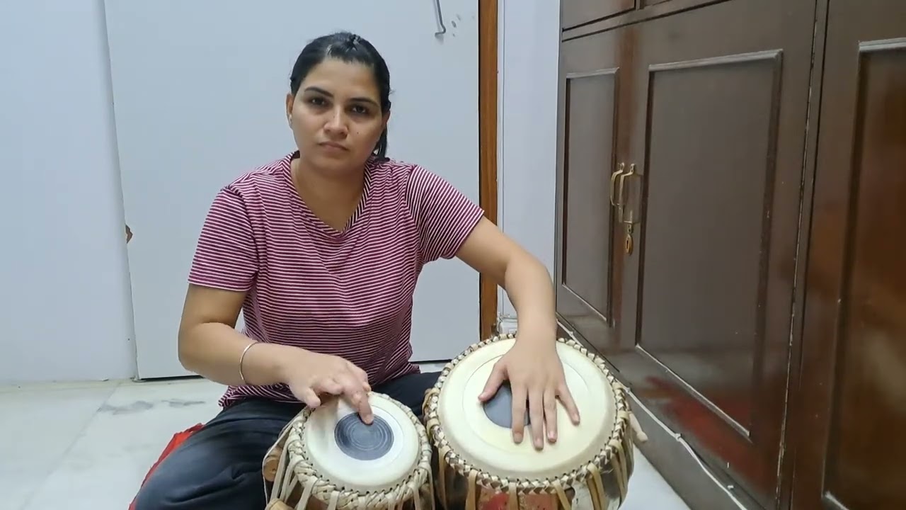 lovely Tintal theka By Chanchal KukrejaStudent of Pandit Kishore Banerjee