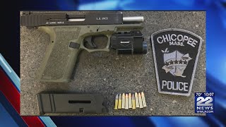 Holyoke man arrested after gun found during traffic stop in Chicopee