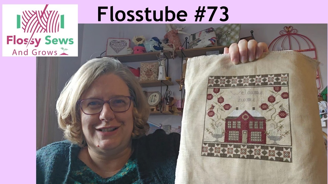 Flosstube #73 Завершение февральского выпуска – это невероятный успех! Множество завершенных работ!