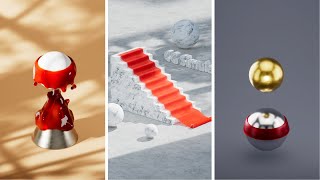 When Cloth Gets Fancy And Donuts Get Bouncy A Cinema 4D Simulation Show