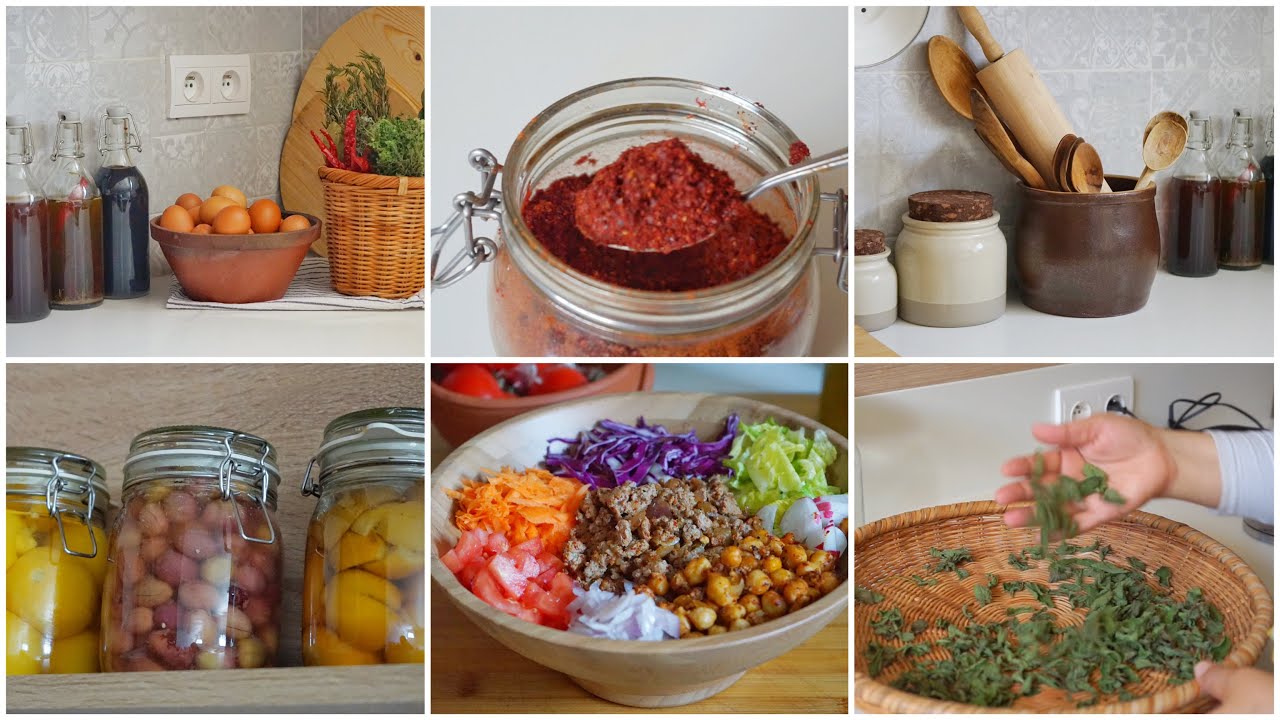 Моя жизнь после сорока: как навести порядок на кухне! Готовлю дома паприку, сушу ромашку и мяту, ...