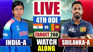 🔴LIVE: IND-A vs SL-A, 4th ODI Tri-Series | India vs Srilanka Live | Live Cricket Match Today screenshot 4
