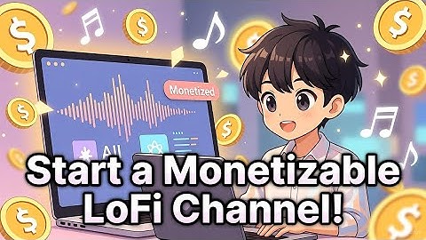 How to Create a Monetizable LoFi Music Channel Using AI Tools (Full Guide for Beginners)