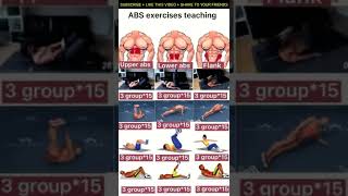 Exercises For Six Pack Upper Abs, Lower Abs And Flank