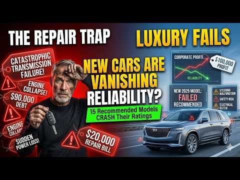 Why Brand New Cars Already Falling Apart - As per Consumer Reports