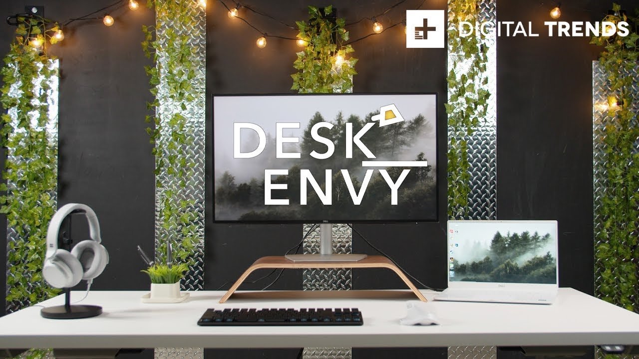 Clean Desk Setup 2019 + MX Master 2S Giveaway | Desk Envy - YouTube