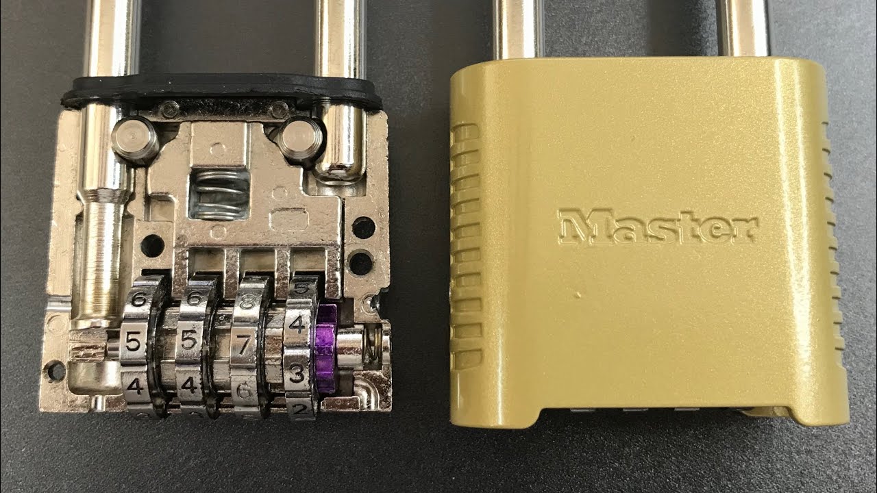 Unlock a „half-way“ locked combination padlock? : r/lockpicking