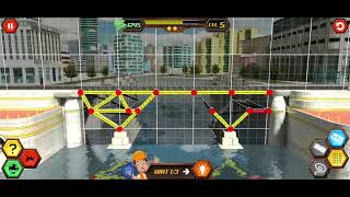 bridge construction game level 5