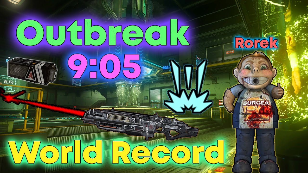 OUTBREAK SOLO WORLD RECORD EASTER EGG SPEEDRUN!
