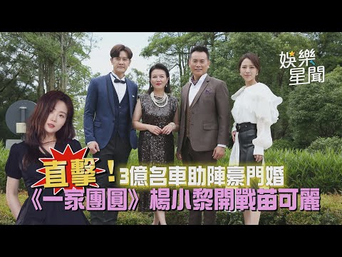 直擊！3億名車助陣豪門婚 《一家團圓》楊小黎開戰苗可麗｜@setn