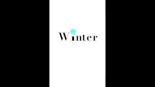 Winter Word Animation