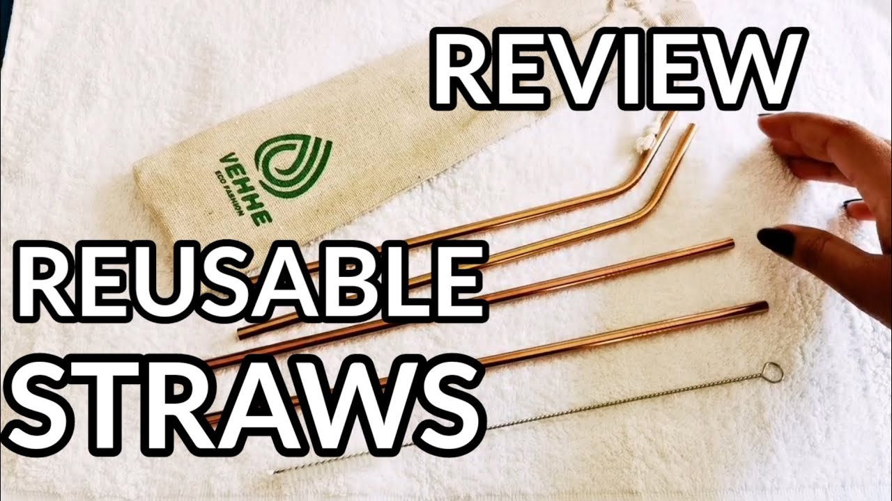 Reusable Straws straws ban metal straws Amazon YouTube