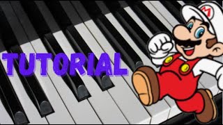 Super Mario Star Theme Piano Tutorial
