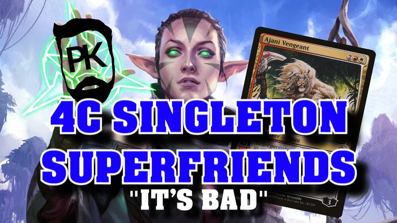 4c Superfriends In Modern A Singleton Challenge Mtg Gameplay Youtube