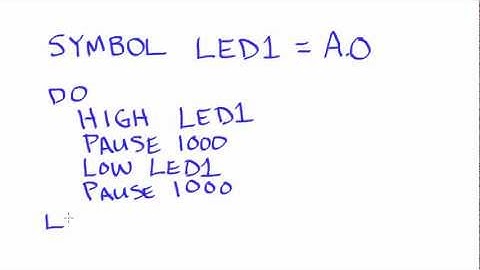 Picaxe Programming - Symbols