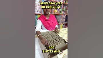 400 Shots ah?💥 #shorts #shortvideo #shortsvideo #trending #sivakasi #crackers