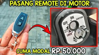 CARA PASANG REMOTE PADA KENDARAAN MOTOR