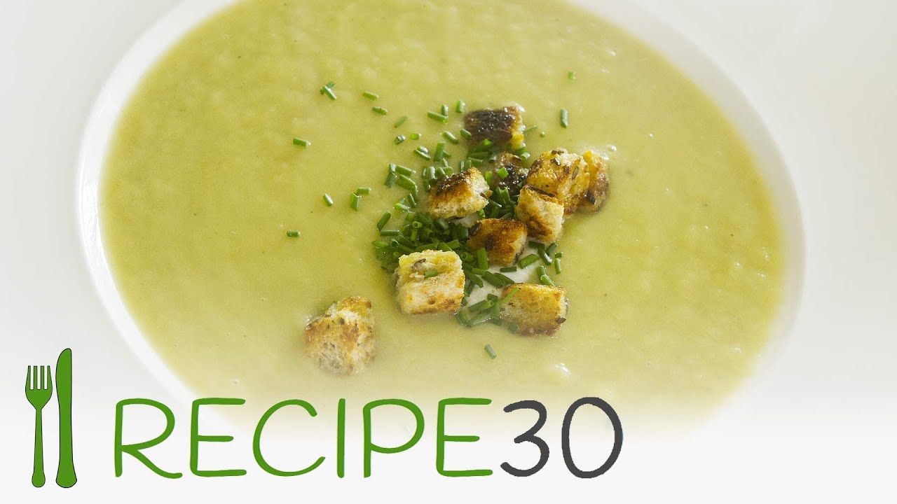 Leek and Potato Soup Recipe in 30 seconds. | Recipe30